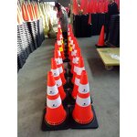 Traffic Cone Supplier - 36" High-Visibility PVC Rubber Base