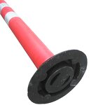Delineator Post Factory - PE Flexible Plastic with Rubber Base