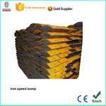Speed Bump Manufacturer - Iron Rubber with Steel Base