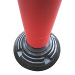Delineator Post Factory - PE Flexible Plastic with Rubber Base