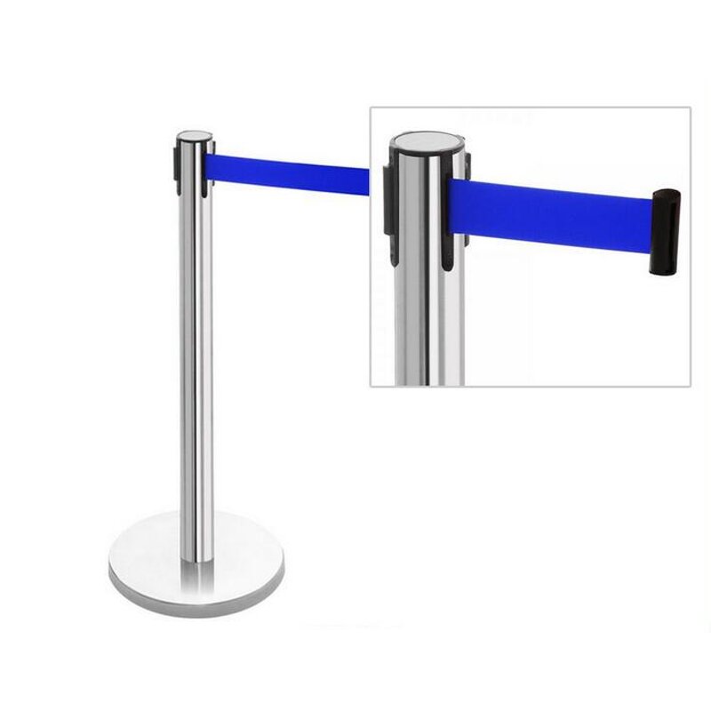 Stanchion Supplier - Retractable Belt Polished Stainless