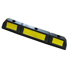 Parking Stopper Factory - Philippines Standard Yellow Black Rubber