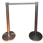 Queue Barrier Supplier - Metal Steel Bank Post Panel