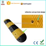 Speed Hump Manufacturer - 1000mm Yellow Black Portable 50 Ton