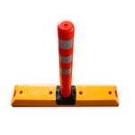 Plastic Bollards Supplier - Lane Separator Plastic Base PU