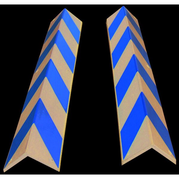 Corner Guard Factory - 80cm L-Shaped Reflective for Parking