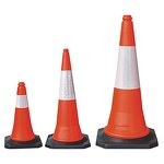Traffic Cone Manufacturer - 1 Meter Orange PE Road Safety