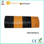 Speed Bump Supplier - Heavy Duty Durable Rubber Yellow-black