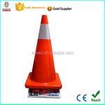 Traffic Cone Supplier - 28inch Durable Orange Reflective PVC
