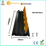 Cable Cover Manufacturer - Heavy Load Rubber Cord Protector