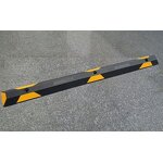 Wheel Stopper Manufacturer - 1650mm Black Yellow Rubber Ramp