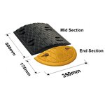 Speed Hump Factory - 50cm High Intensity One Way Rubber