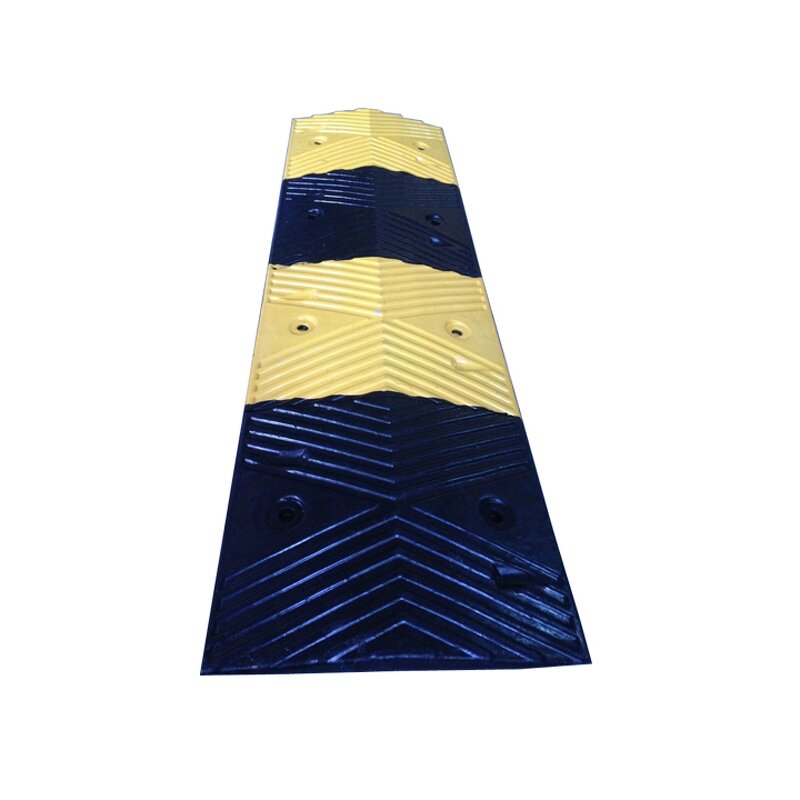 Speed Hump Manufacturer - 1000mm Yellow Black Portable 50 Ton