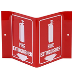 Fire Sign Manufacturer - Plastic Acrylic Wall Mount Warning