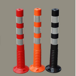 Bollard Supplier - PU Warning Reflective Flexible Plastic