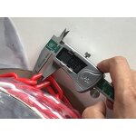 Plastic Chain Manufacturer - Highway Red White 6mm Colored