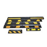 Parking Curb Manufacturer - Durable 1650mm Rubber Wheel Stopper