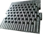 Speed Bump Supplier - Black Rubber with Reflective Strips