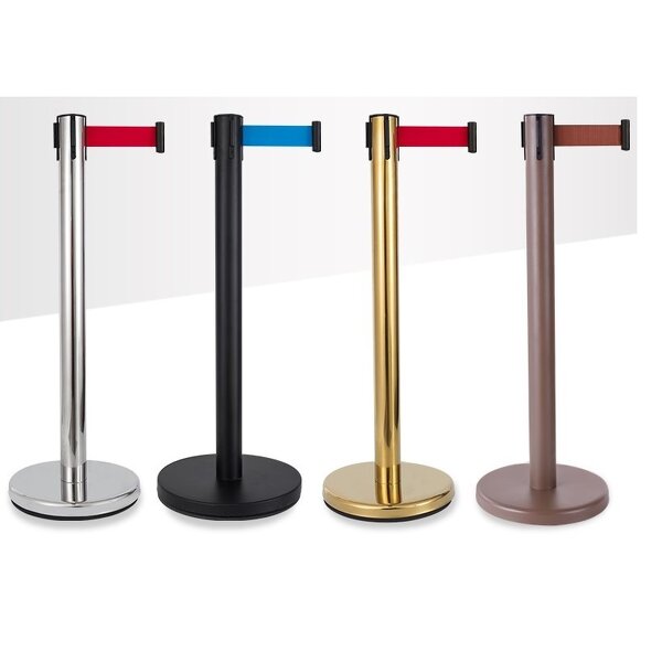 Stanchion Manufacturer - Retractable Belt Stainless Steel