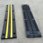 Loading Dock Guard Manufacturer - Black Yellow Rubber Protector