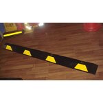 Car Wheel Stopper Manufacturer - 1830mm Rubber Vehicle Stopper