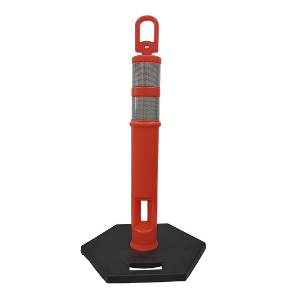 Delineator Post Supplier - Ground Mount Flexible Plastic Sign