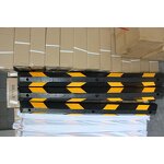 Parking Curb Manufacturer - Durable 1650mm Rubber Wheel Stopper