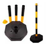 Queue Pole Factory - Plastic Cheap Portable Delineator Post