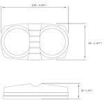 Marker Light Factory - LED Vehicle Boat Side Strobe