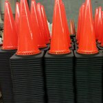 Traffic Cone Supplier - 36" High-Visibility PVC Rubber Base