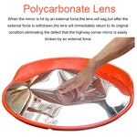 Convex Mirror Manufacturer - PC Black Blue Parking Safety