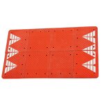Speed Bump Supplier - Red Black Rubber Road Cushion