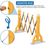 Traffic Fence Supplier - Water Filled Retractable Adjustable