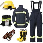 Firefighter Suit Supplier - Flame Retardant Jacket Pants Set