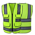Reflective Jacket Manufacturer - LED High Vis Mesh Pockets Vest