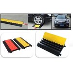 Cable Protector Manufacturer - 2 Channel Rubber Safety Bridge
