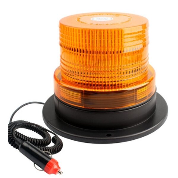 Beacon Light Supplier - Amber Yellow 240 LED Magnetic Base