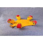 Collapsible Tool Trolley Factory - 6t 12t Turnable Roller Cargo Fixed Mini