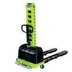 Semi Electric Stacker Factory - Hot Sale 500-1000kg Lithium Battery Self Loading