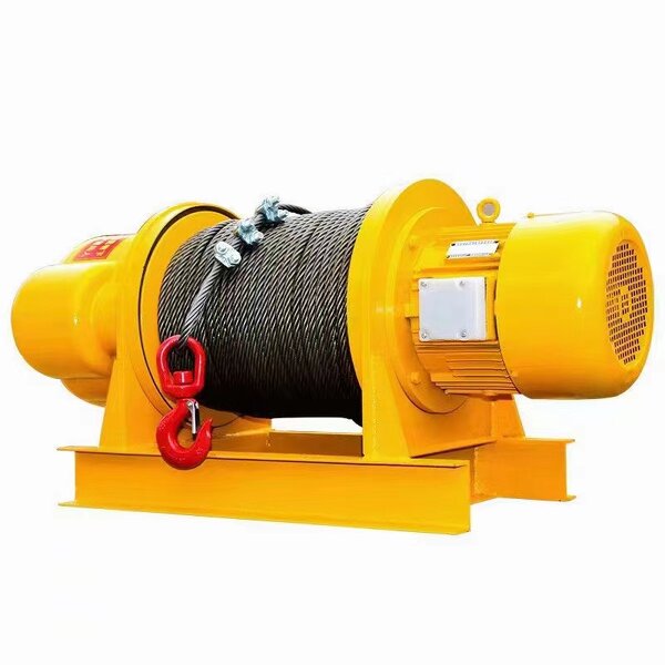 Electric Wire Rope Winch Factory - Kdj Type 2-10 Tons With Gearbox for Flexibility