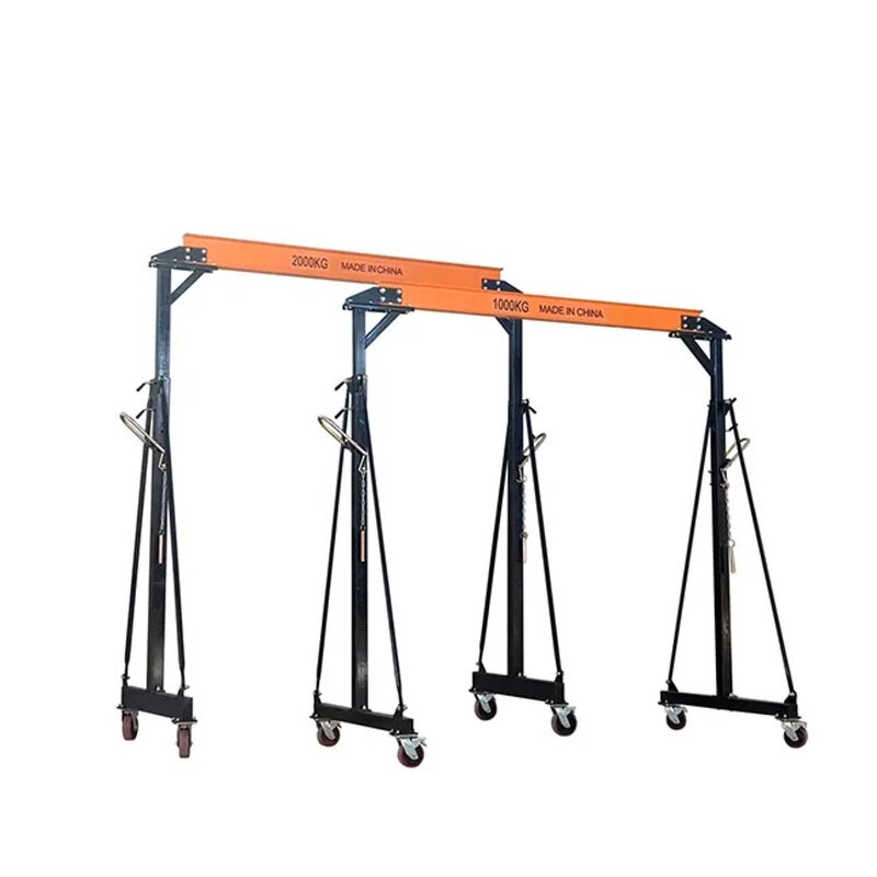Gantry Crane Factory - 1 Ton 2 Ton A Frame Steel Movable Mobile Workshop