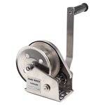 Small Manual Winch Supplier - 1200lbs Self-Locking Stainless Steel With Brake