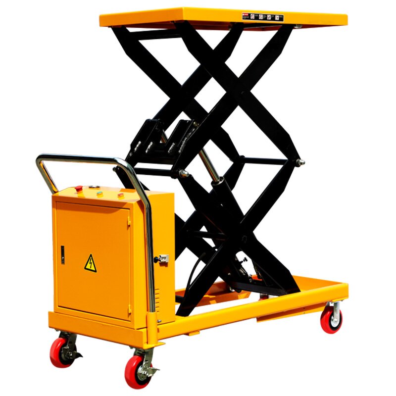 Semi-electric Lifting Platform Factory - Mini Construction Scissor 0.5T 1.0T