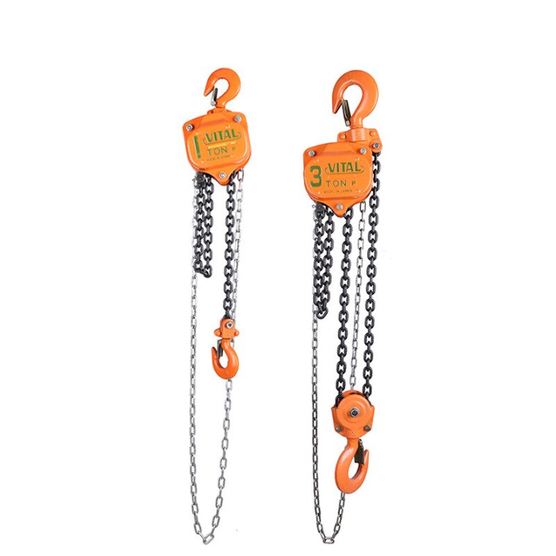 Manual Chain Hoist Factory - 5ton Heavy Duty VT Type 0.5-10ton Small Size Equipment