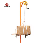 Crane Hand Winch Factory - Air Conditioner Installation Crane Operated Small Crane