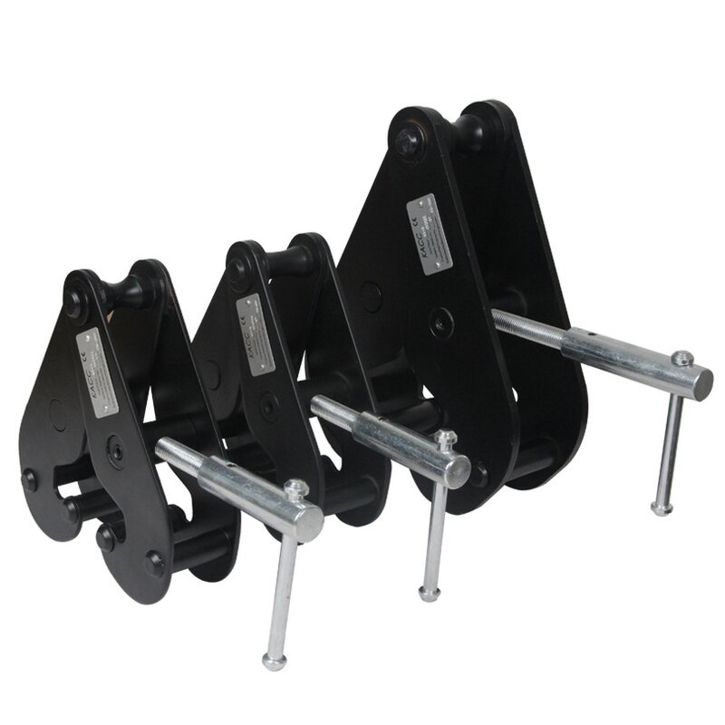 I Beam Clamp Supplier - Tbc Type Adjustable Steel Girder Clamp 1-10t Capacity