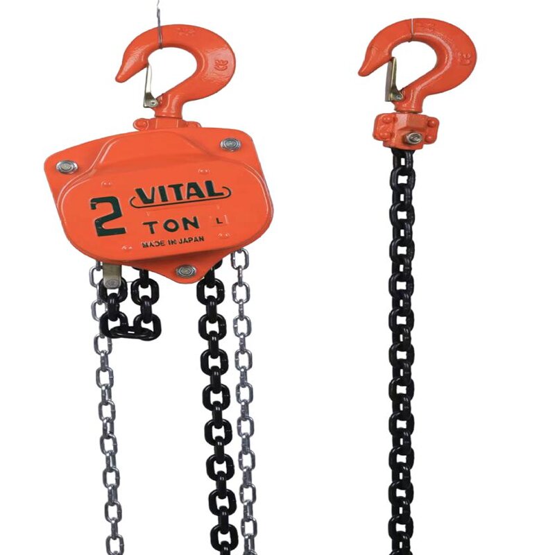Hand Pulley Hoist Manufacturer - High Duty Chain Block VT 1-10T Machine Parts Lever