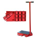 Platform Cargo Trolley Factory - 6 Ton Steel Four-Wheel with Storage Shopping