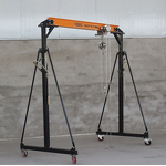Gantry Crane Manufacturer - 0.5Ton-5Ton MH Type Hoist Double Girder for Factory