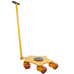 Tank Trolley Factory - 6ton Machine Moving Equipment Roller Skates Loading